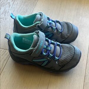 Merrell Gray and Purple Sneakers girls size 11